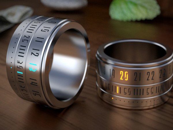 Image 1 : Porter votre montre comme une bague, le concept Ring Clock