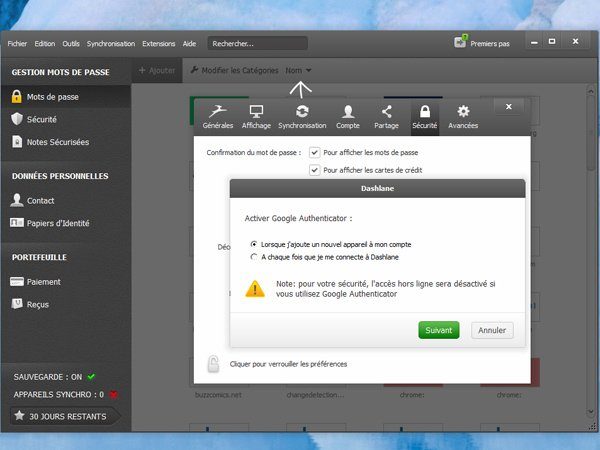 Image 9 : Facebook, Google, LinkedIn... Optez pour la double validation