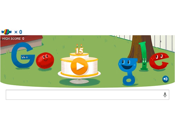 Image 1 : Google fête ses 15 ans et s’améliore