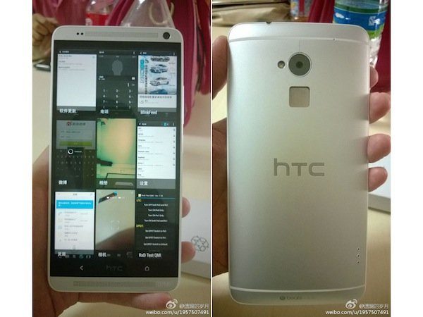 Image 1 : Le HTC One Max se met à la lecture biométrique