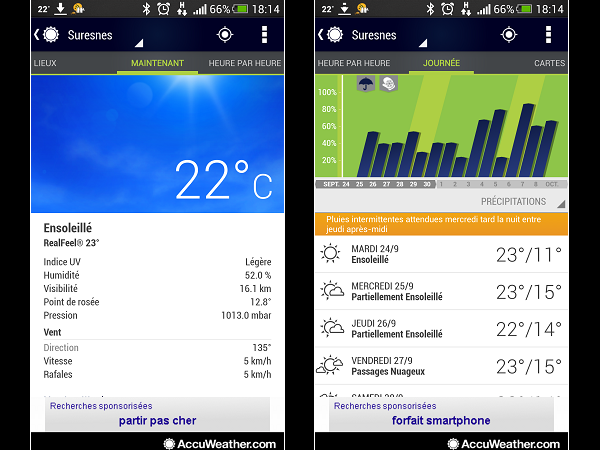Image 3 : Android : les meilleures applications météo