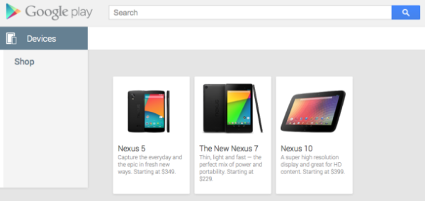 Image 1 : Le Nexus 5 serait vendu à partir de 349 dollars d'après... Google