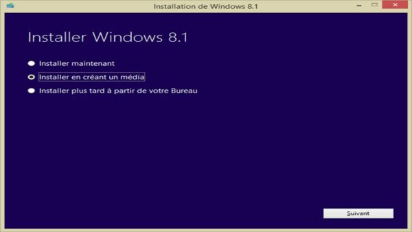 Image 4 : Comment télécharger l'ISO de Windows 8.1 et l'installer sur clé USB