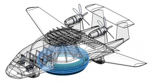 Image 3 : L’avion du futur sera à mi-chemin entre hélicoptère et aéroglisseur