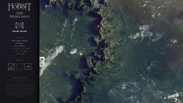 Le Hobbit Google Vous Permet De Visiter La Terre Du Milieu