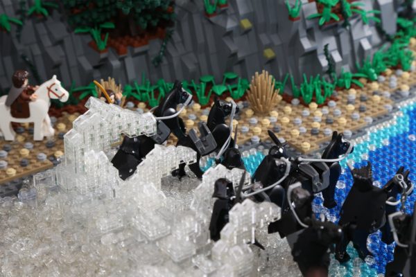 Image 5 : Lego : 200 000 briques pour la cité elfe du Seigneur des Anneaux