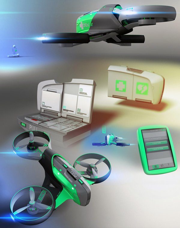 Image 2 : Smart Aid, le drone livreur de premiers soins