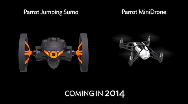Image 1 : Parrot présente deux nouveaux drones