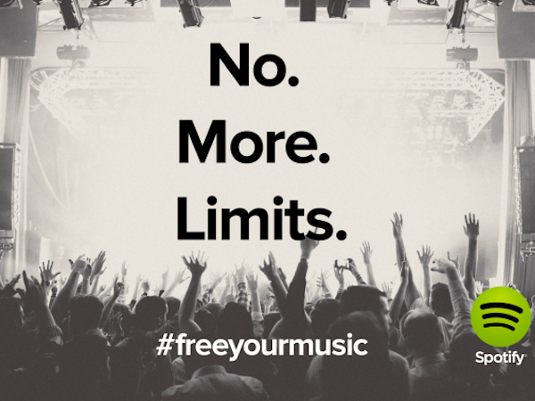 Image 1 : Spotify passe au tout gratuit et illimité sur le Web