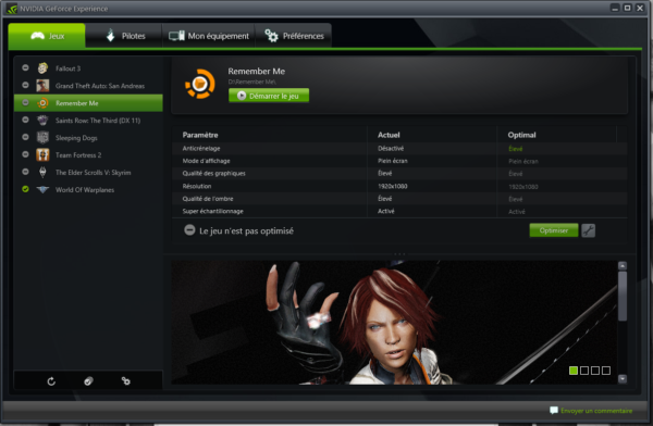 Image 1 : [Test] GeForce Experience : on craque ou pas ?