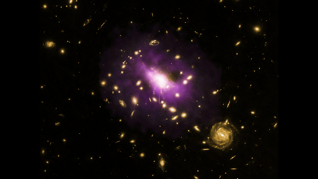 Image 1 : La Nasa capture une image un trou noir d'une puissance inégalée