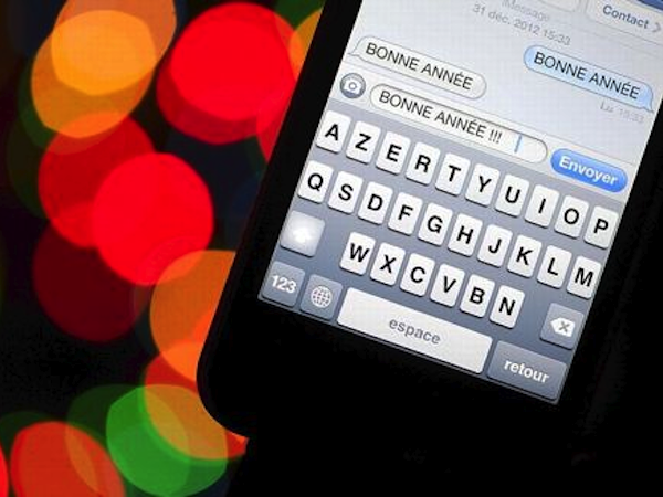 Image 1 : Encore plus d'un milliard de SMS échangés pour la nouvelle année