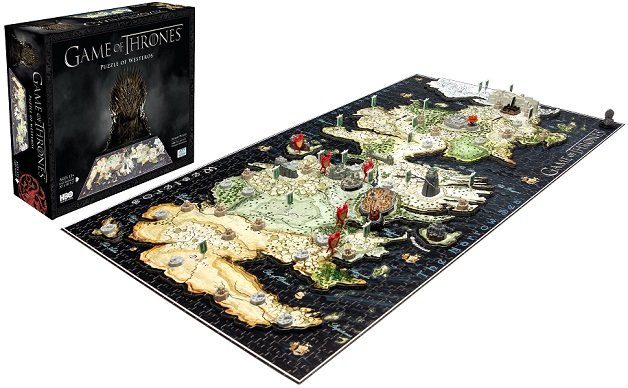 Image 1 : Game of Thrones : un puzzle de Westeros en plus de 1400 pièces