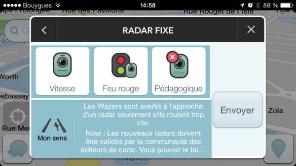 Image 1 : Waze : comment récupérer les radars sous Android ?