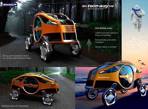 Image 2 : Twinway, un concept futuriste de voiture autonome