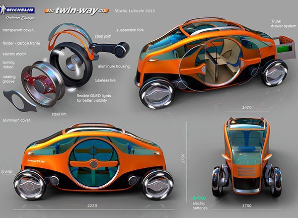Image 3 : Twinway, un concept futuriste de voiture autonome