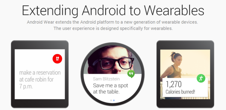 Image 1 : Android Wear : Google s'attaque aux montres connectées