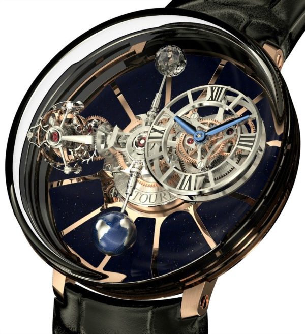 Image 2 : Astronomia Tourbillon, la montre qui fait tourner les têtes et les planètes