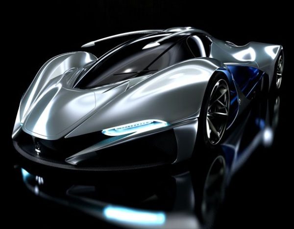 Image 4 : LaMaserati, un concept de supercar futuriste pour Maserati