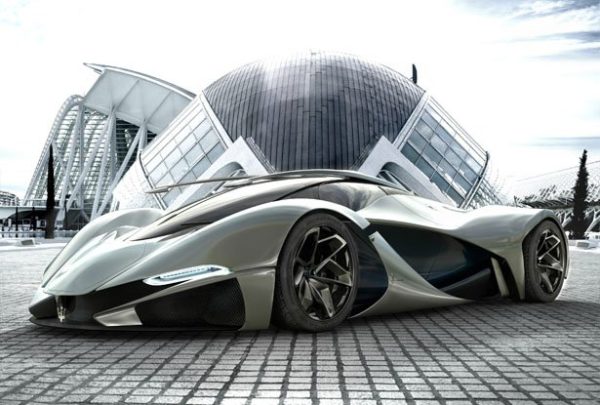 Image 2 : LaMaserati, un concept de supercar futuriste pour Maserati