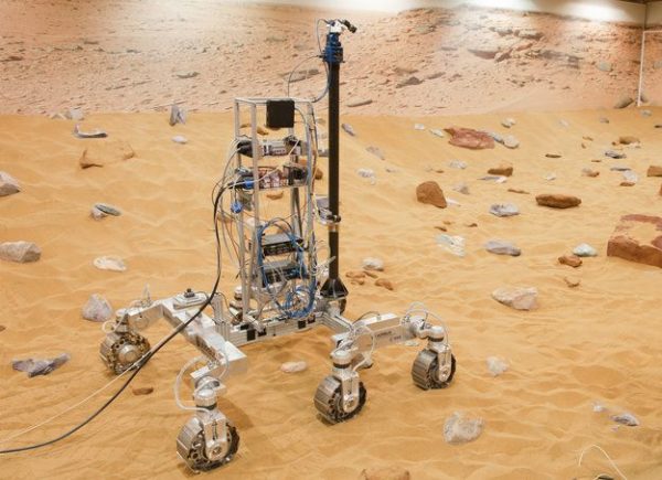 Image 2 : Bryan et Bridget, les robots martiens de l'Agence spatiale européenne