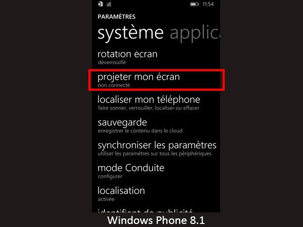 Image 12 : Windows Phone 8.0 / Windows Phone 8.1 : le face à face