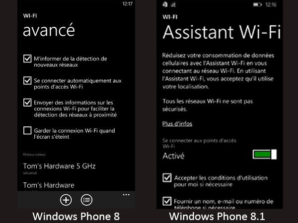 Image 9 : Windows Phone 8.0 / Windows Phone 8.1 : le face à face