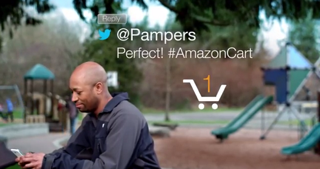 Image 1 : Amazon lance un hashtag pour acheter des produits depuis Twitter