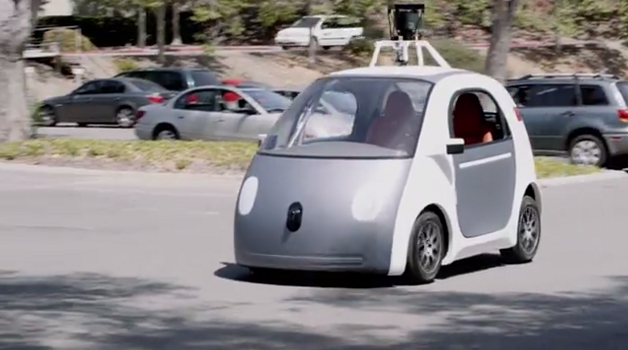 Image 1 : Google dévoile ses propres prototypes de Google Cars