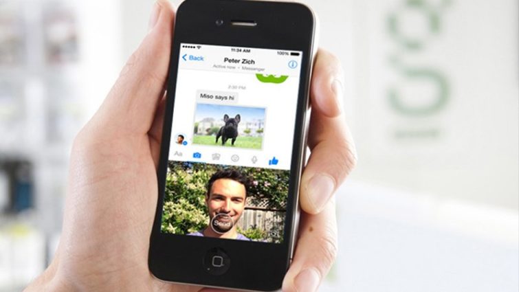 Image 1 : Facebook Messenger 6.0 permet l'envoi de messages vidéo