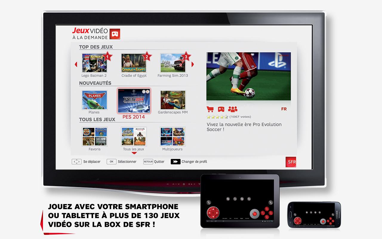 Sfr Regarder La Tv Sur Mon Pc SFR lance le jeu vidéo « convergeant » entre mobile et TV
