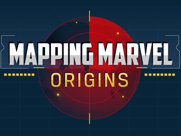 Image 1 : Marvel : les super-héros ont leur carte du monde