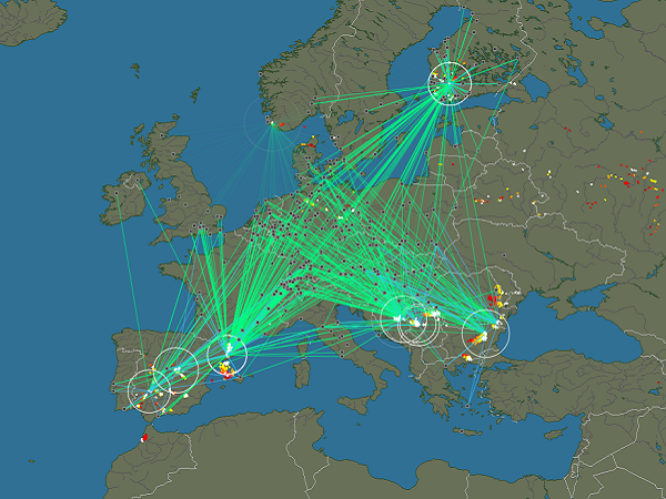 Image à la une de Voir la foudre frapper en temps réel, il y a une carte pour ça