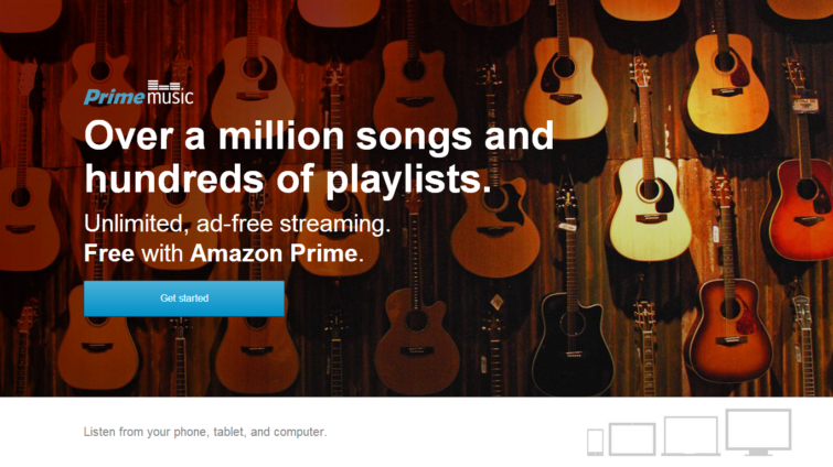 Image 1 : Amazon lance Prime Music, son service de streaming