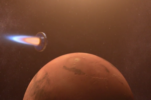 Image 1 : Voici comment l’eau modifie la surface de Mars