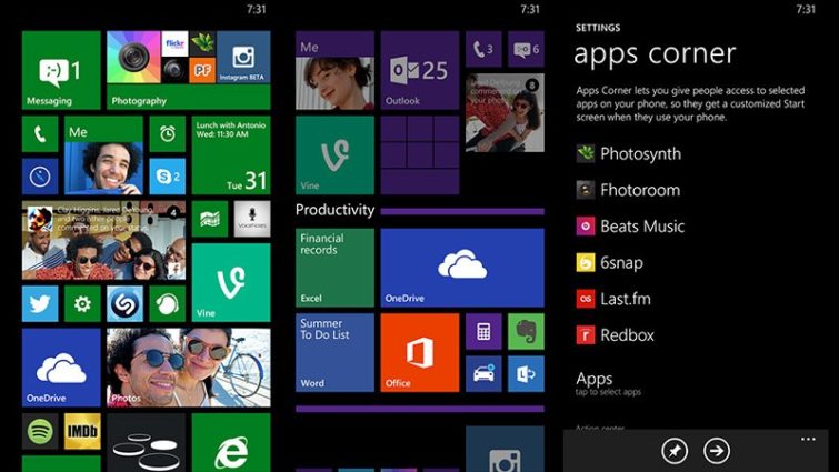 Image 1 : Microsoft lève le voile sur Windows Phone 8.1 Update