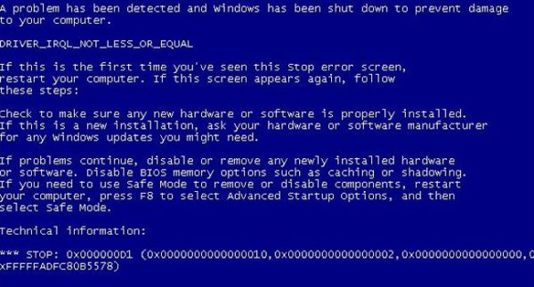 Image 1 : MS14-045 : le patch qui fait planter Windows 7 au lieu de le corriger