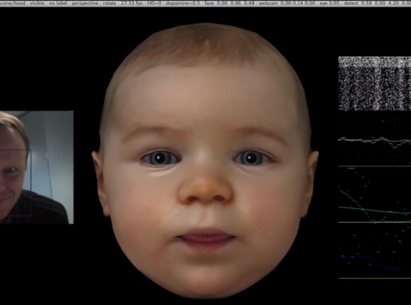 Image 2 : Baby X, le bébé robot plus vrai que nature