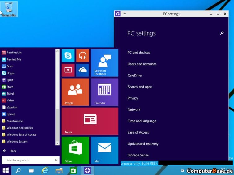 Image 1 : Windows 9 : des rumeurs confirmées par 20 nouvelles captures d'écran