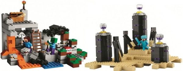 Image 1 : Lego Minecraft : l'histoire d'amour continue