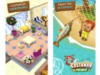 Image 1 : Castaway Paradise : un Animal Crossing pour iOS