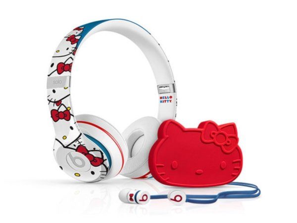 Image 1 : Les casques Beats Solo et urBeats passent en mode Hello Kitty