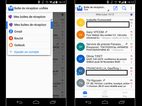 Blue Mail Android Les Meilleures Applications Pour Gerer Ses Mails Page 5 Sur 10
