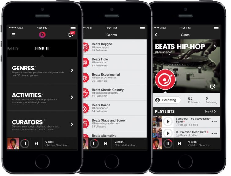 Image 2 : Beats Music : dans tous les iPhone/iPad en 2015 ?