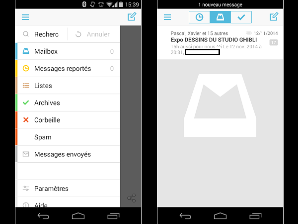 Image 4 : Android : les meilleures applications pour gérer ses mails