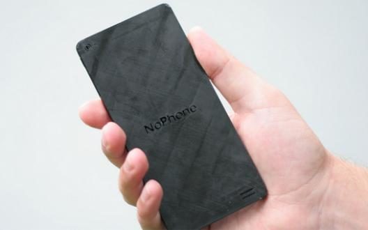 Image 3 : NoPhone, un faux smartphone contre l'addiction au smartphone