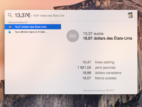 Image 1 : Mac OS X Yosemite : le top des trucs et astuces