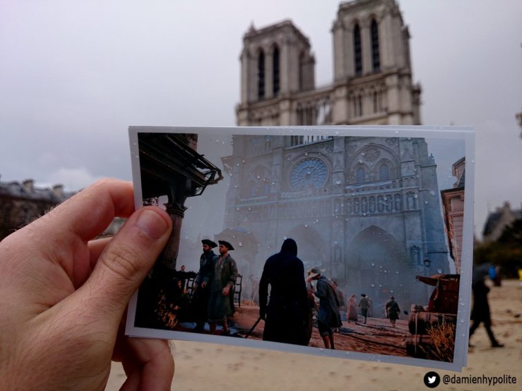 Image 1 : Assassin's Creed dans le vrai Paris