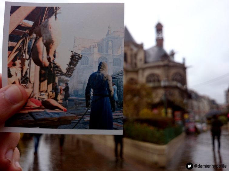 Image 10 : Assassin's Creed dans le vrai Paris
