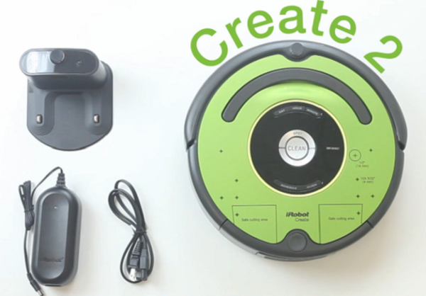 Image 1 : iRobot Create 2 : le Roomba à programmer soi-même